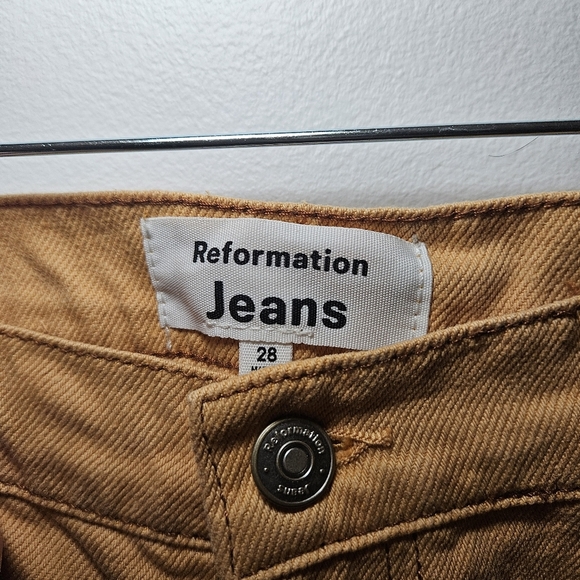 Reformation Cowboy High-Rise Straight Jeans - Picture 4 of 9